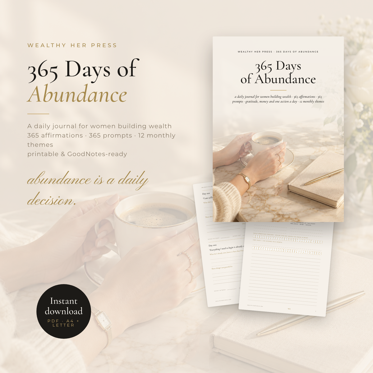 365 Days of Abundance Journal