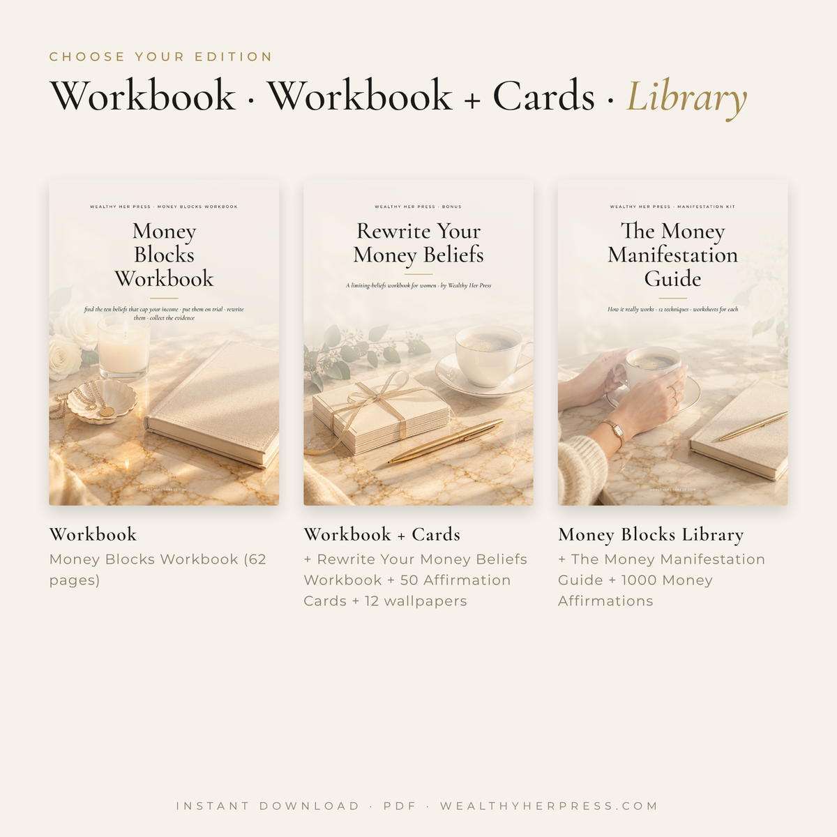 Money Blocks Workbook