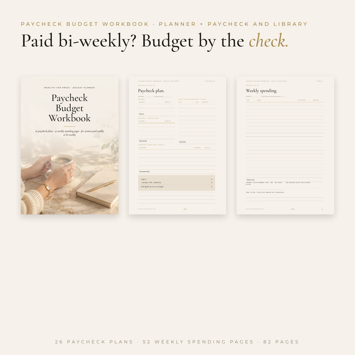 The Wealthy Her Budget Planner (Undated)