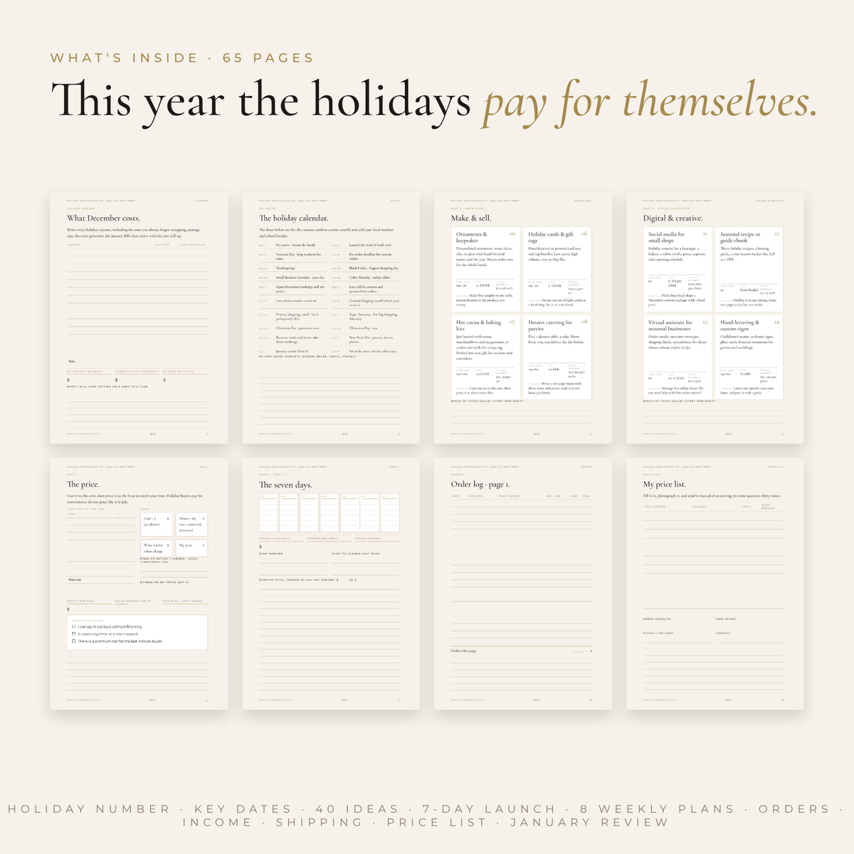 Holiday Side Hustle Kit