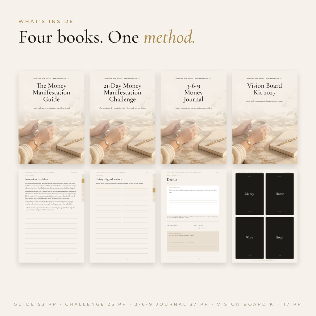 The Wealthy Her Manifestation Kit