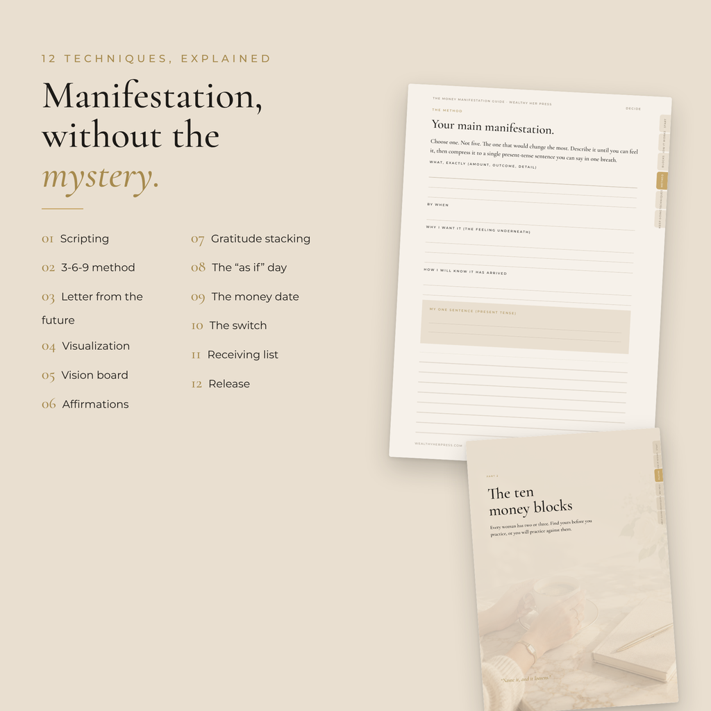 The Wealthy Her Manifestation Kit