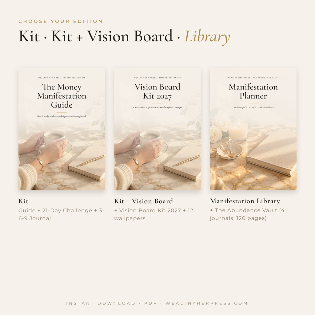 The Wealthy Her Manifestation Kit
