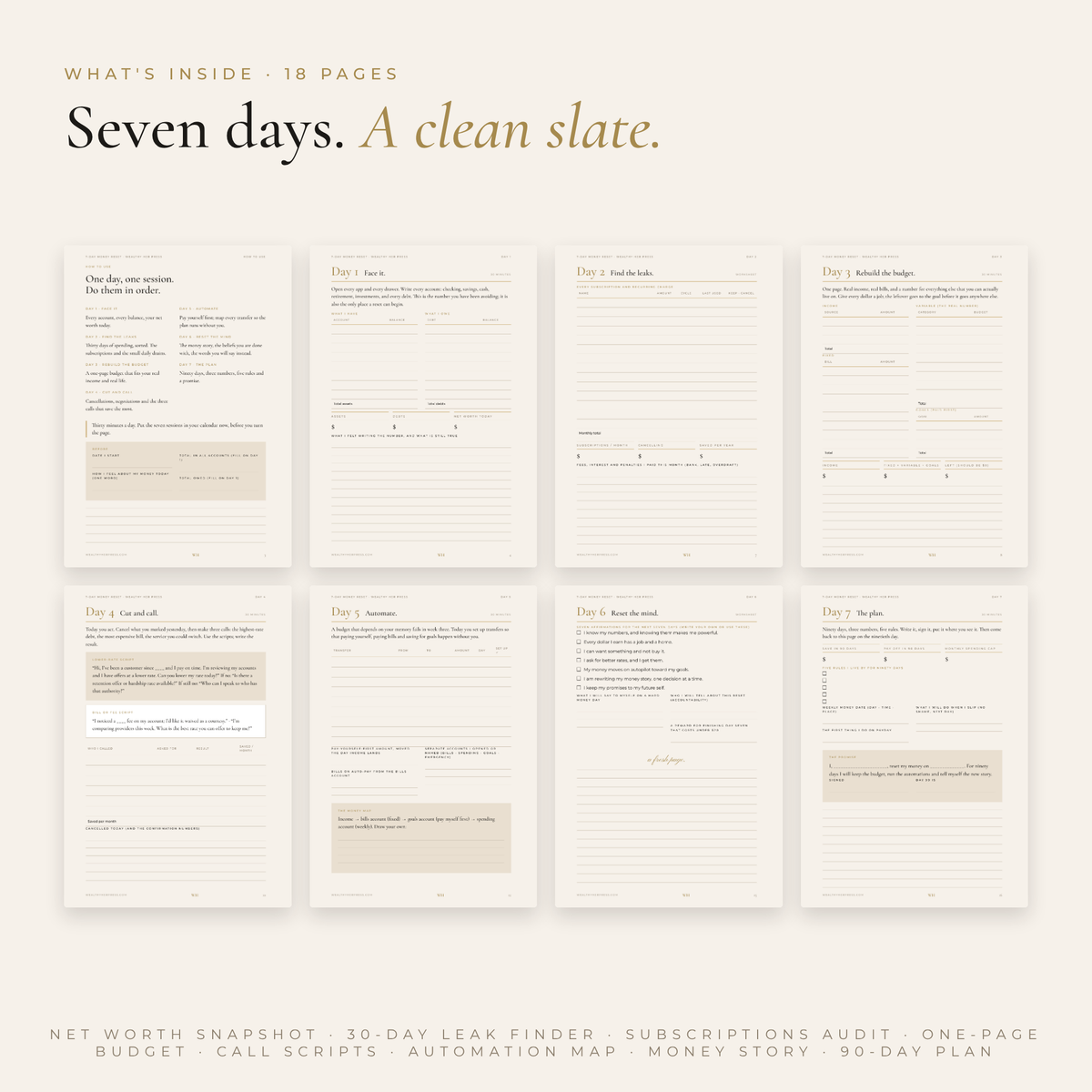 7-Day Money Reset