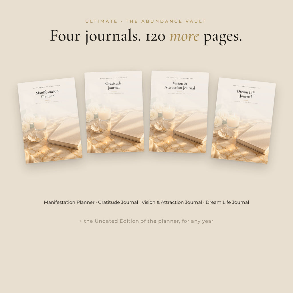 The Wealthy Her Planner 2027 — Money Mindset & Abundance Planner for Women